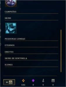Conta com 430 skins,completa. - League of Legends LOL