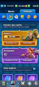 Conta Clash Royale 7K De Trofeus Por 38,50