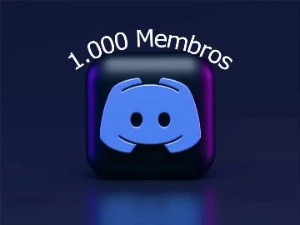 mil membros online ativos em seu servidor de discord