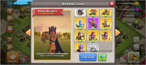 Cv14 lotada de skins - Clash of Clans
