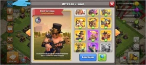 Cv14 lotada de skins - Clash of Clans