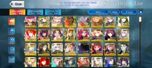 Fate grand order 32 SSr Vários Metas
