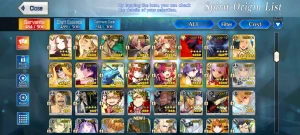 Fate grand order 32 SSr Vários Metas