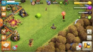 CONTA CV11 RECENTE CLASH OF CLANS + DECORAÇÕES RARAS