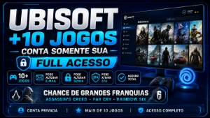 Conta Ubisoft +10 Jogos | Full Acesso | Conta Somente Sua