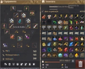 Conta Bdo Sorc 62/ OGRO PEN/ Armadura e armas boss/ VELL - Black Desert