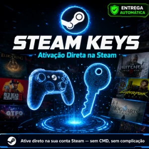 🔑 Steam Key — Jogue Hoje por Apenas R$60 | Ativação Direta