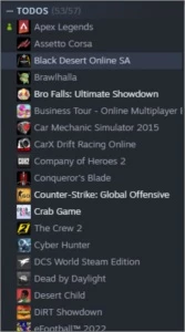 Venda de conta steam, 29 jogos Conta vale 2.507,10 Level 5 - Outros