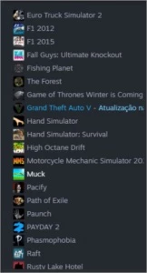 Venda de conta steam, 29 jogos Conta vale 2.507,10 Level 5 - Outros