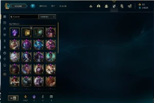 Conta Plat 2, 123 skins (1 ultimate1 mitica), lv 374, 14k ea - League of Legends LOL