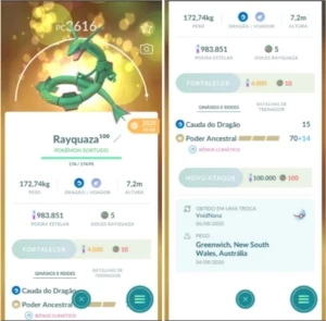 Conta Pokemon Go 2016 - Pokémon