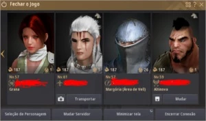 Conta BDO para Archer - Black Desert