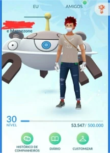 CONTA POKEMON GO LV 30 COM 5 POKEMON IV 100% + 2 POKE SHINY - Pokémon