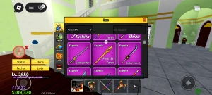 Conta Blox Fruits – LEVEL 2650 - Roblox