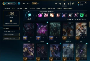 Platina 4 com 65 Champs e 15 Skins - League of Legends LOL