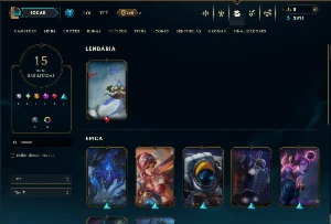 Platina 4 com 65 Champs e 15 Skins - League of Legends LOL