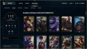 Conta de LOL Diamante 5 Season 7 Platina 2 Season 8 - League of Legends