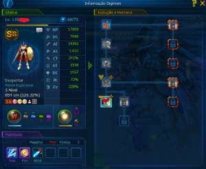 Conta LA Omega Tamer Lv146 Susan Shin, DarkBagra e X7 - Digimon Masters Online DMO