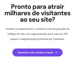 Tráfego do site mensalmente - Serviços Digitais