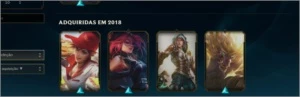 Conta LoL lvl 213 Prata II - League of Legends