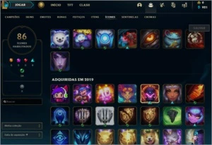 Conta LoL lvl 213 Prata II - League of Legends