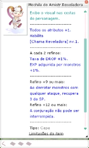 Mochila de Amistr Reveladora Ragnarok Latam - Menor Preço
