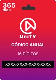 UniTv Anual 365 Envio imediato - Gift Cards