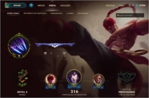 CONTA DE LOL - DIAMANTE - SKINS RARAS/CONTA ÚNICA - League of Legends