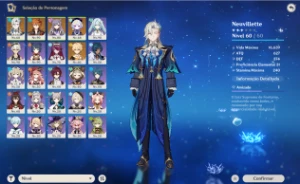 AR 53 | Neuvillette, Tartaglia, Keking, Qiqi⭐ - Genshin Impact