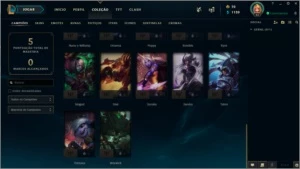 Conta DIAMANTE1 SMURF - 33 CAMPEÕES - 75% WINRATE - League of Legends LOL