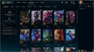 Conta DIAMANTE1 SMURF - 33 CAMPEÕES - 75% WINRATE - League of Legends LOL