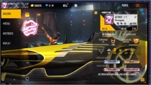 FREEFIRE LVL 75 11K DE LIKE COM ANGELICAL AZUL E VERMELHA - Free Fire
