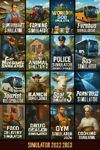 18 Jogos Simulator Steam Pc Offline