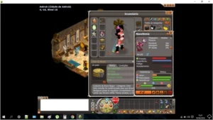 Vendo Sadida lvl 199 com 9% e itens. - Dofus