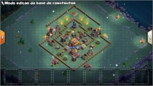 conta clash of clans cv9 semi full 3600 gemas.