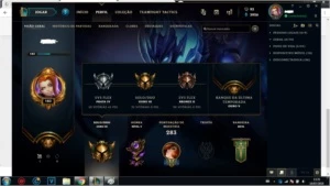 Conta League of Legends Gold3 LOL