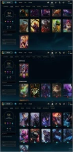 conta Wild Rift com PC integrada - League of Legends LOL
