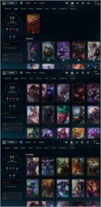 conta Wild Rift com PC integrada - League of Legends LOL