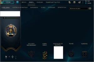 Conta de league of legends 22 campeões 6skins 14k de EA LOL