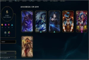 Conta de league of legends 22 campeões 6skins 14k de EA LOL