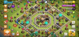 👻 Conta Th11 + 1000 Gemas 💎 E Conta Clash Royale - Clash of Clans