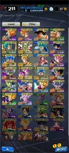 Conta Dragon ball Legends