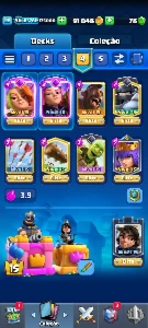 Conta Clash Royale 10K+ Troféus
