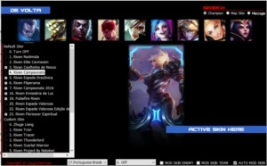 League of Legends mod skin LOL