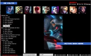 League of Legends mod skin LOL