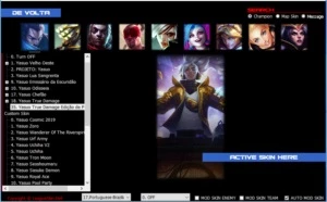 League of Legends mod skin LOL