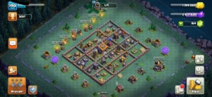 Cv14 Bem Upado com Casal Full Th14 Semi Full Ñ Cv15 Cv13 - Clash of Clans