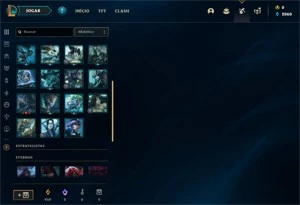 Conta Platina 4 - Smurf LOL (league of legends) ELOMOON