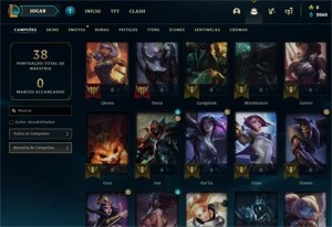 Conta Platina 4 - Smurf LOL (league of legends) ELOMOON