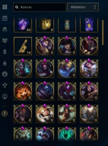 Conta Top de League Of Legends 130 skins  (Valorant Platina) LOL